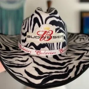 Budweiser | Accessories | Vintage Authentic Budweiser Zebra 
